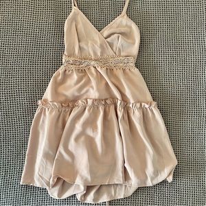 Light Pink Strappy Dress
